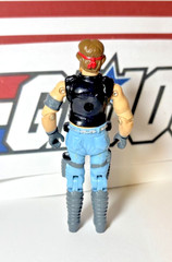 GI Joe Torch 1985 v1 *100% COMPLETE w/File Card, Near Mint!!* Dreadnok ARAH VTG