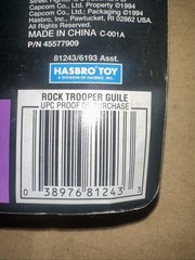 1994 GI Joe Street Fighter Movie Rock Trooper Guile Van Damme New Sealed Gi Joe
