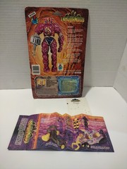 1986 Terrascout Inhumanoids Hasbro Box W/Instructions Only + Auger Back Card .