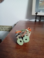 Vintage Kenner Star Wars 1980 Yoda Figure Complete w/ Orange Snake HK *PLS READ*