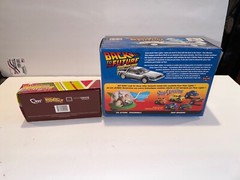 Back to the Future Time Machine NIB and Back to Future II Hover Board NIB