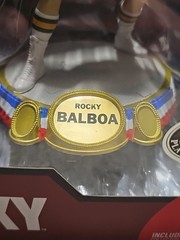 McFarlane Movie Maniacs Rocky Balboa Red Trunks Limited Platinum Ed. Figure NISP