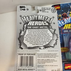 Marvel Comics Heavy Metal Heroes Die Cast Metal Figures 1997 LOT OF 12!