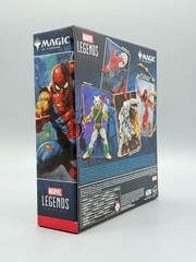 BATTLE-DAMAGED SPIDERMAN Marvel Legends 6” Magic Gathering with card NEW Parker