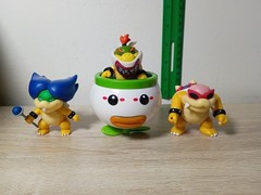 26-PK KOOPA KIDS 2.5″ LOT Super Mario Nintendo Jakks Roy Lemmy Iggy Bowser Clown