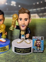 ZURU FIFA World Cup Ballers SUPER RARE Trophy Bundle – Lionel Messi & Mbappé