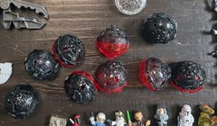 Star Wars Fighter Pods Lot, 115 Figurines And 8 Ships, Plus Many Pods