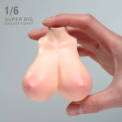 1/6 Replacement Breast Cover Female E-H Big Huge Model For12”PH TBL Figure Body