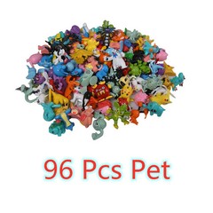 144 Style Pokemon Figure Toys Anime Pikachu Action Figure Model Ornamental Decor