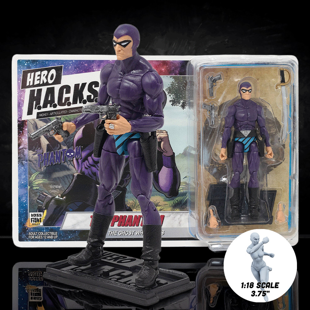 The Phantom Hero H.A.C.K.S. 21st Phantom Series Action Figure – Purple Suit
