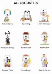 POP MART Snoopy The Best Friends Series Blind Box Figure Roller-skating New