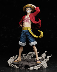 One piece Luffy/3d Figure 25cm Professional Hand Painted