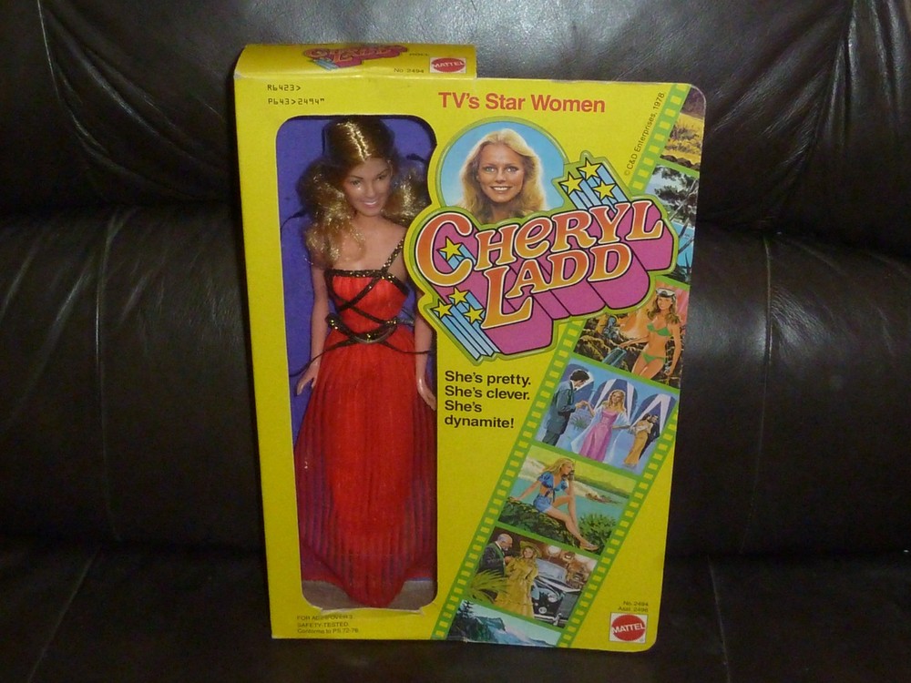 CHERYL LADD MATTEL 1978 TVS STAR WOMEN 12 DOLL IN UNOPENED BOX