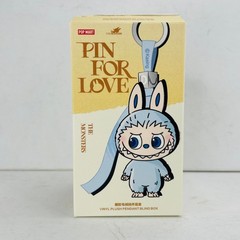 POP MART Labubu The Monsters Pin For Love Series Mini Vinyl Plush Doll Pendant L