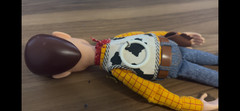 Thinkway Toy Story woody, Thinkway buzz and a pull-string Jessie doll with hat