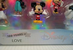 Disney 100 Years Of Love Collector Character 8-Piece Figure Set Limited Edition