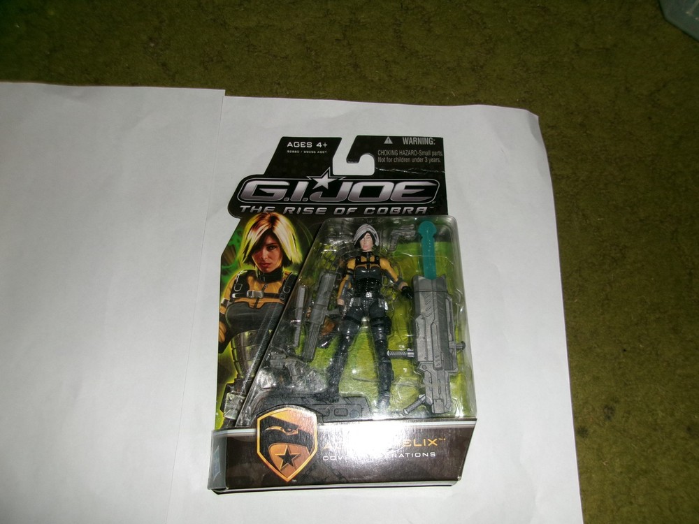 2009G I Joe 3 3/4″ Rise of Cobra “Agent Helix” complete set