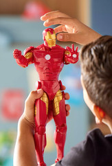 MARVEL IRON MAN TALKING ACTION FIGURE 13.5″ SOUND AND LIGHT NEW IN BOX DISNEY