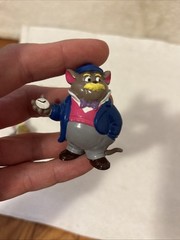 VTG 1986 Disney Bully The Great Mouse Detective PVC Figures lot of 3 FREE SHIP