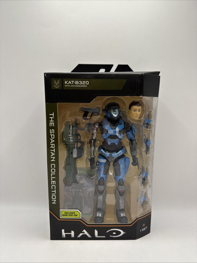 HALO 6.5″ The Spartan Collection UNSC KAT-B320 w/Accessories Action Figure Toy