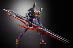 Evangelion Test Type-01 30th With The Spear Of Gaius “Evangelion” Metal Build