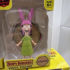 Bob’s Burger’s Set Of 5 Tina Louise Gene Linda Bob 4″ Figures Culturefly NEW NIB