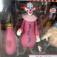 NECA Toony Terrors Killer Klowns From Outer Space Slim & Chubby 2 Pack Open Box