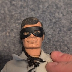 The Lone Ranger Action Figure Gray/Black/Beige w/ Clothes, Hat & Belt