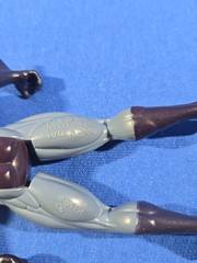 LOT of 3 Batman Figures 5” DC Comics Silver, Gold, Red, Black, Blue