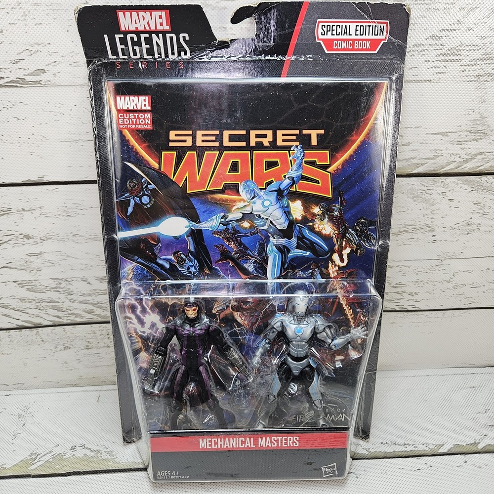 Marvel Legends Secret Wars Superior Iron Man Machine Man 2 Pack 3.75″ Figures