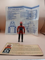 GI Joe 1983 HISS Driver v1 Complete w/ File Card And Blueprints ARAH Hasbro