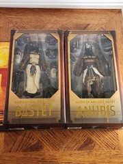 Four Horsemen 2024 Figura Obscura Gods of Ancient Egypt Anubis & Bastet