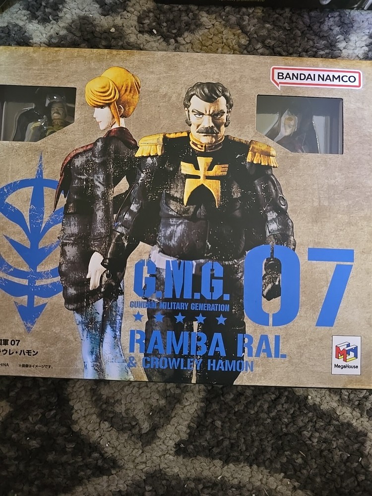 GMG (Gundam Military Generation) Zeon 07 Ramba Ral & Claure Hamon 100mm figure