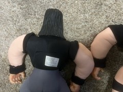Jakks Pacific 1998 WWE WW Bone Crunchin Buddies The Undertaker & Stone Cold