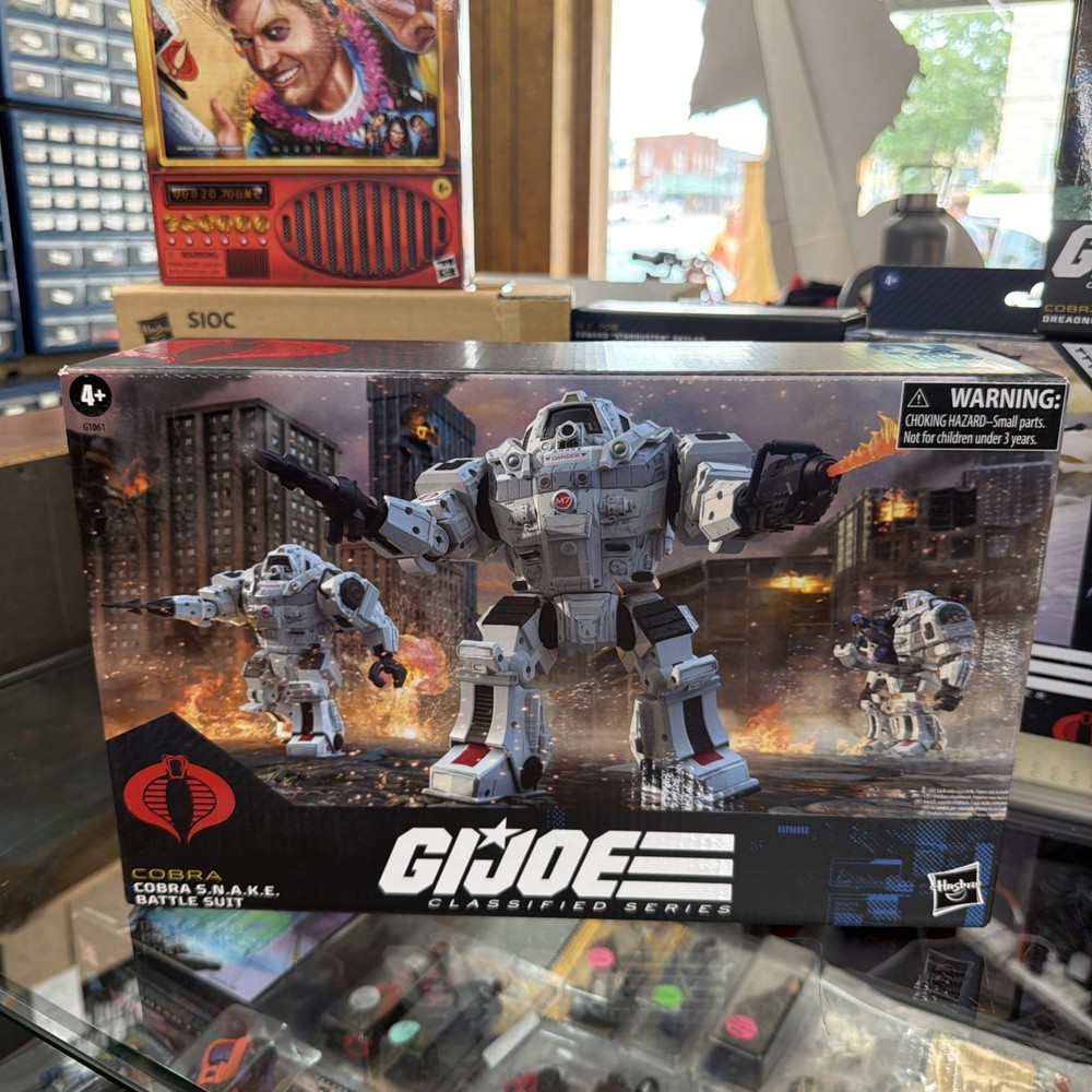 GI Joe Classified 162 Cobra S.N.A.K.E. Battle Armor Suit. Snake Armor.