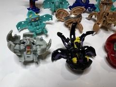 Lot Of 13 Mixed Bakugan Figures – Includes Darkus Ingram 540G New Vestroia