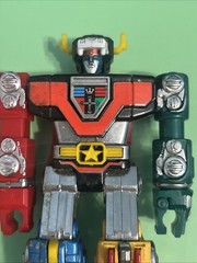 Vtg Voltron 6″ Die-Cast Action Figure 1981 Bandai & Impulse 1985 Plastic Voltron