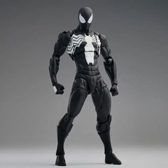Mess Toys Black Suit Symbiote Spider-Man Action Figure Boxed In STOCK