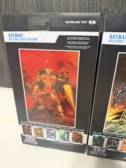 DC Multiverse Batman Gold Hellbat Suit Armor & Hellbat Gold Edition McFarlane