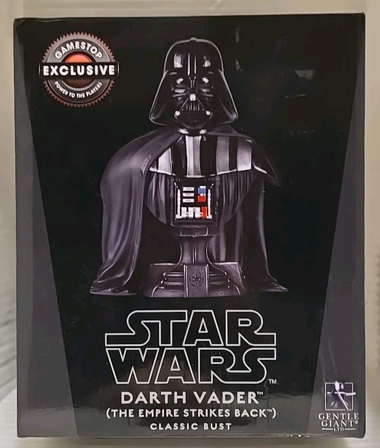 GENTLE GIANT STAR WARS ESB DARTH VADER 1/6 CLASSIC BUST GAMESTOP 2170 of 5000