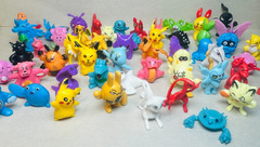 100 Randomly Assorted Pokemon Figures 1 Inch Figurines Pokemon Go Characters
