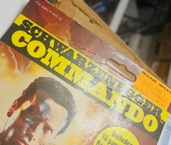 Vintage 1985 Diamond Toymakers Arnold Schwarzenegger Commando Matrix nice sealed