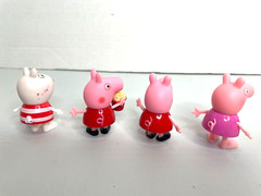 Peppa Pig’s Deluxe House Playset dollhouse & family + Friends set figures lot