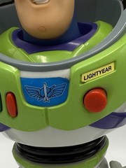 Toy Story Buzz Lightyear Sound Works Talking Thinkway Toys *FOR PARTS ONLY*