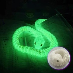 60cm 3d Printed Snake Movable Joint Simulation Figures Newyear Decoration Big