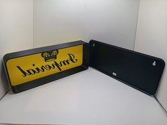 Retro Imperial Toys logo lightbox sign display light box sign