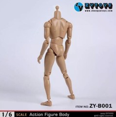 1/6 Scale Narrow Shoulder Male Action Figure B001 Fit HOT TOYS Head Sculpt