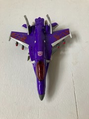 Transformers Skywarp Figure And Rocket Cybertron Deluxe Class