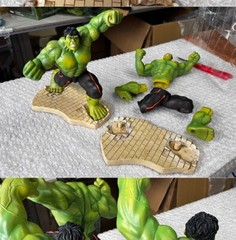 Hulk Muscle Model Super Hero pvc Figure Toy Ornament Gift Collectible Anime Gift