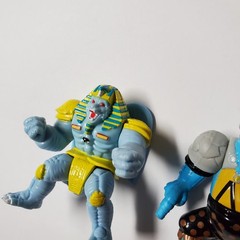 LOT Vtg Mighty Morphin Power Rangers King Sphinx Squatt Space Alien Figure 1993